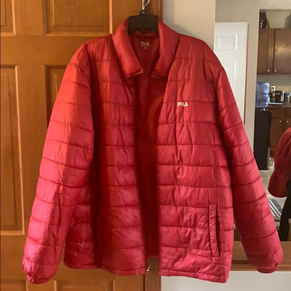 Fila red light winter coat.
